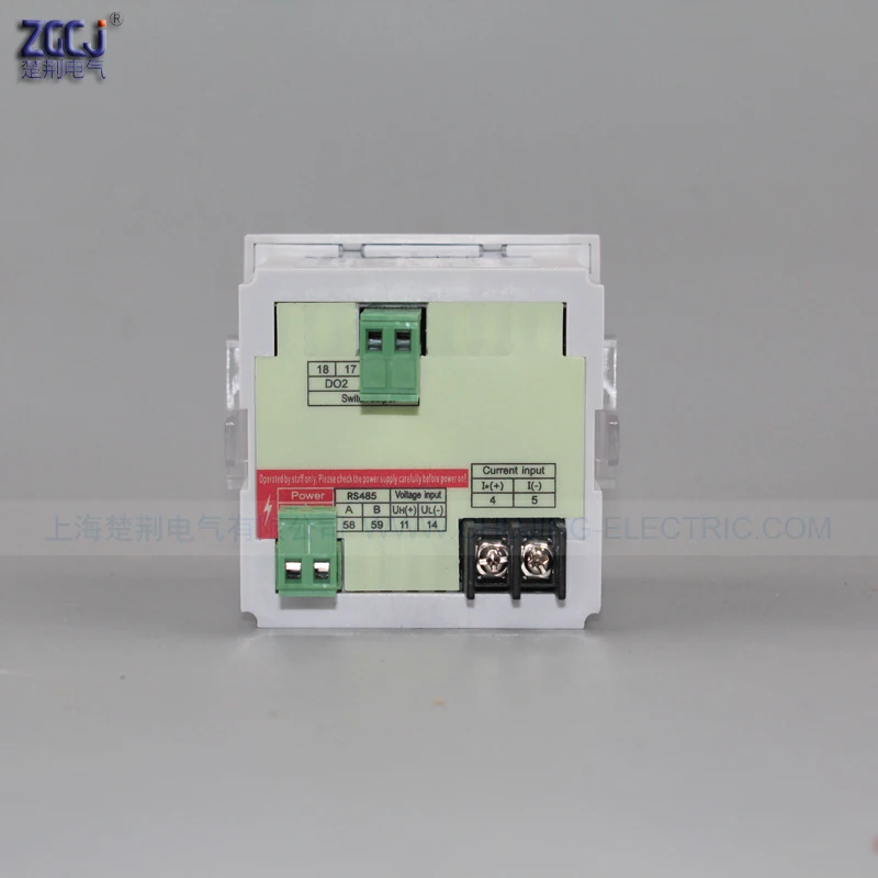 AC/DC85-265V, интеллектуальный измеритель переменного тока с функцией реле тревоги, амперметр с защитой от перегрузки по току, релейный выход