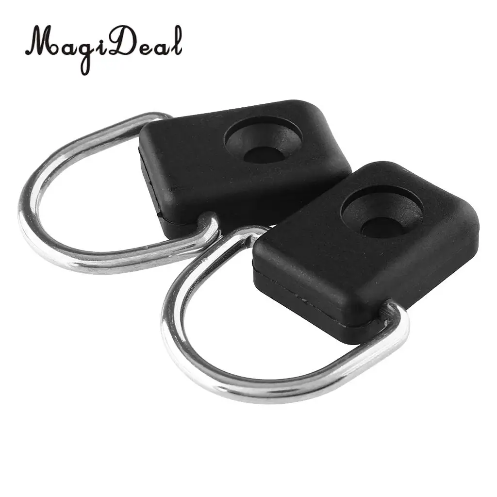MagiDeal 12 штук Защитные Каяк D кольца установочный аксессуар для лодки каноэ каяк