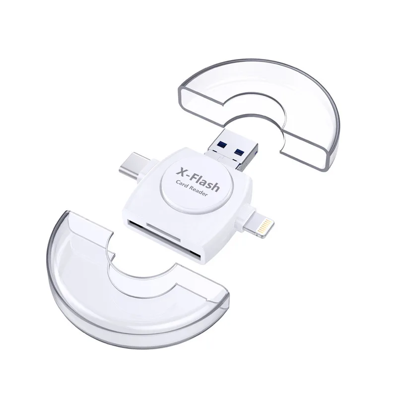 Устройство для чтения карт памяти lightning/sd usb 3 0 OTG type c|Картридеры| |