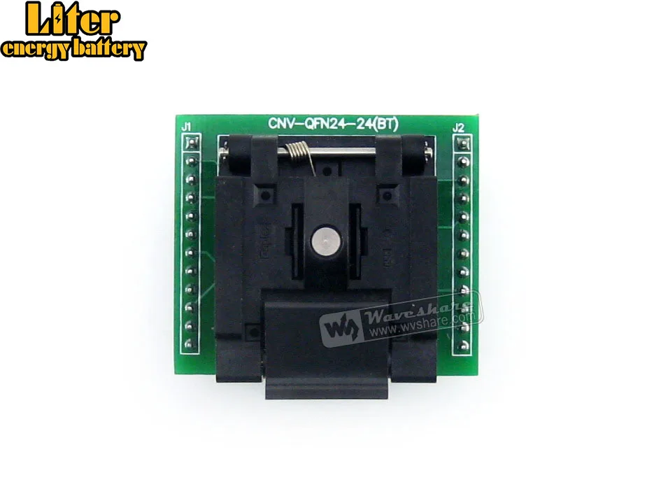 QFN24 к DIP24 (A) Enplas MLF24 MLP24 фотографический тестовый адаптер с шагом 0 5