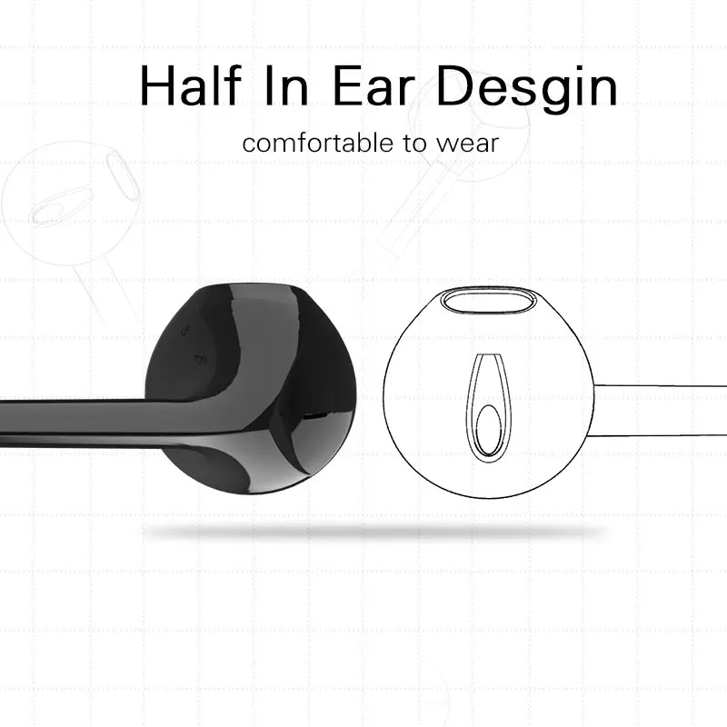 Беспроводные наушники Langsdom BL6 Bluetooth спортивные гарнитура для телефона вкладыши