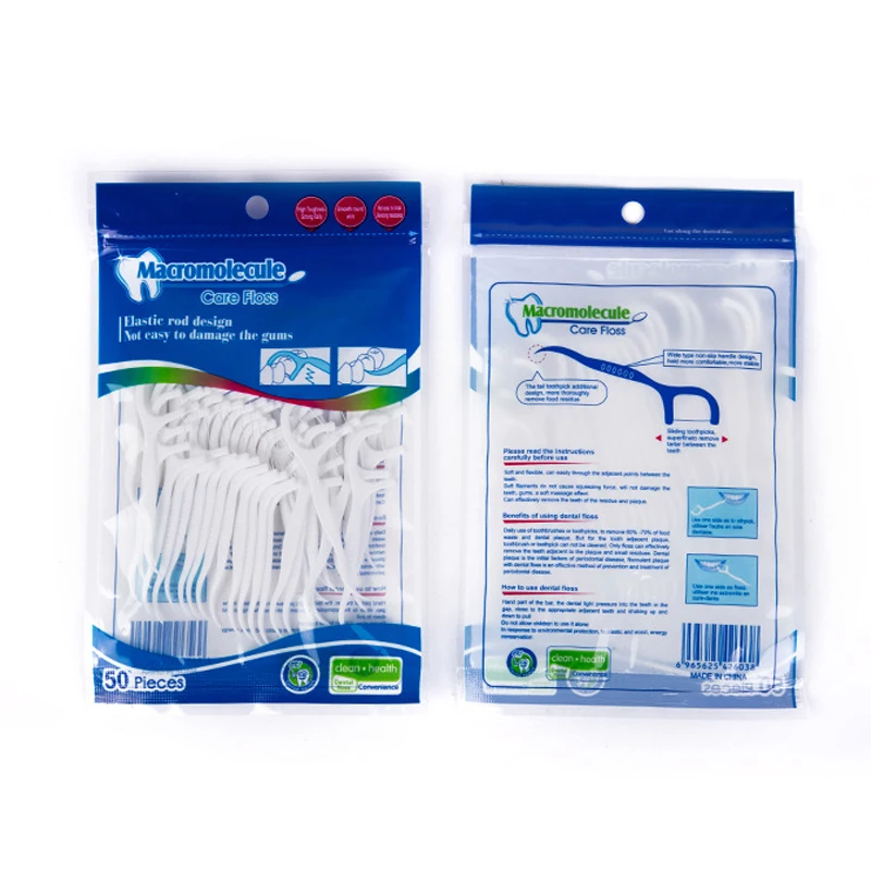 50 шт./партия зубная нить гигиена полости рта зубные палочки вода зубочистка