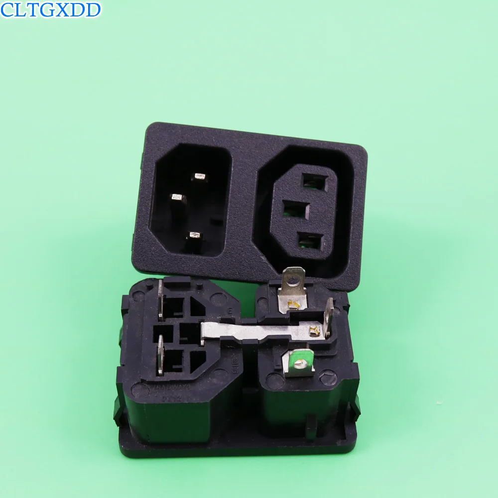 Cltgxdd Черный CE Rohs 250v 10a abs Материал медный переменный ток выход IEC320 C13 C14