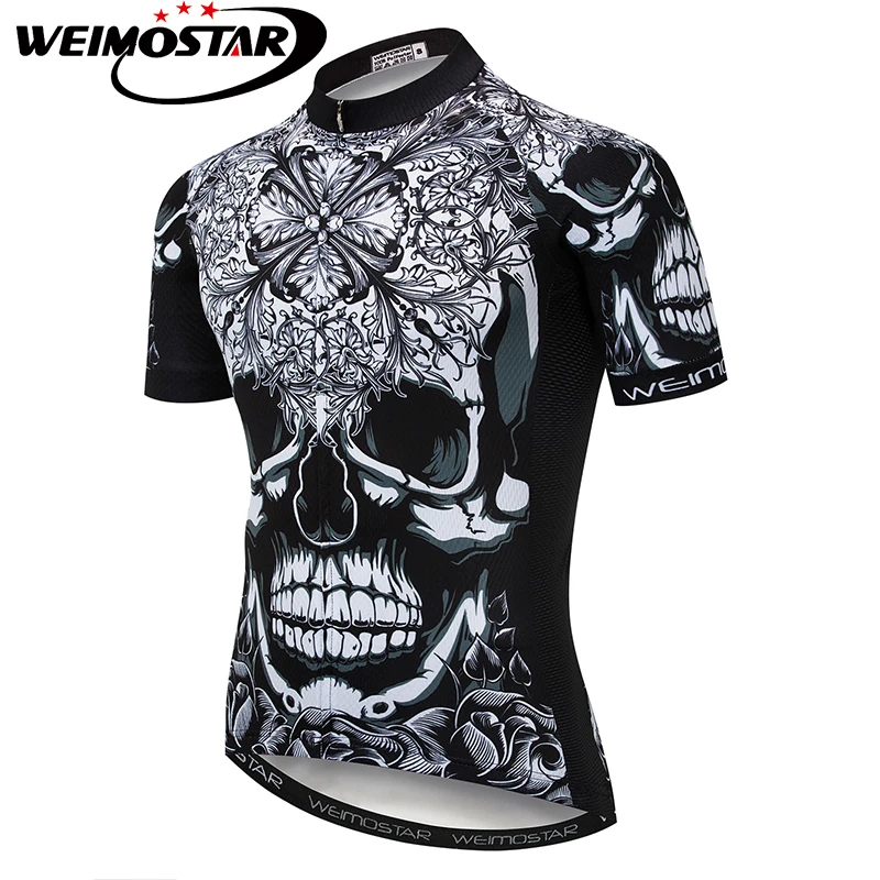 Мужская велосипедная форма Skull Weimostar рубашка mtb Майо ciclismo Breathale одежда для