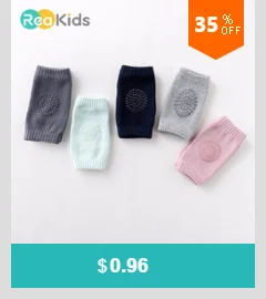 REAKIDS/Детские Наколенники; безопасные хлопковые наколенники для младенцев; защита для ползающего ребенка; наколенники для детей; короткий наколенник; детские гетры