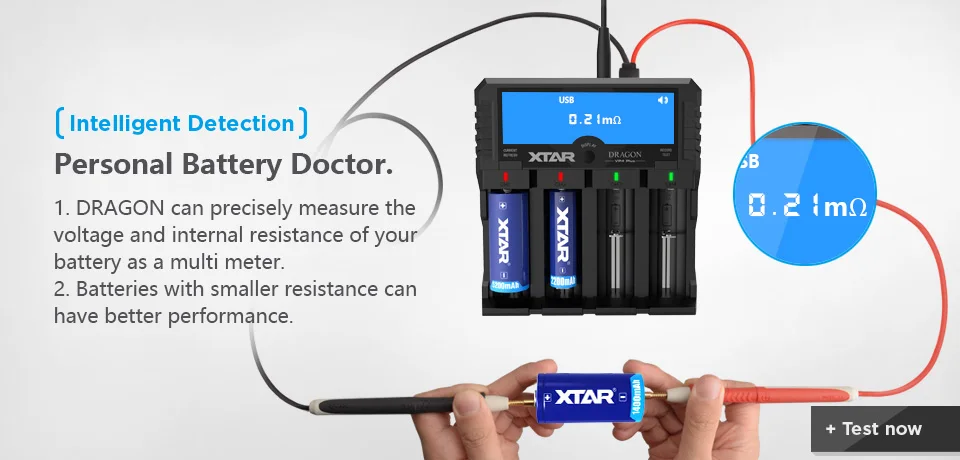 XTAR DRAGON VP4 PLUS смарт-зарядное устройство набор быстрой зарядки Cargador 18650 зарядное устройство VS XTAR VP4C USB зарядное устройство Новинка