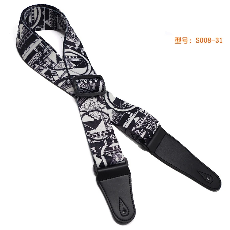 Супер толстые мягкие черно-белые термотрансферные напечатанные ремни для