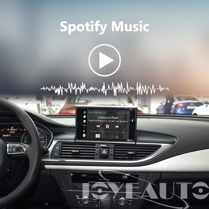Послепродажный OEM беспроводной Apple CarPlay A1 A3 A4 A5 A6 A7 A8 Q2 Q3 Q5 Q7 MMI для Audi Car Play Android авто зеркало обратная камера