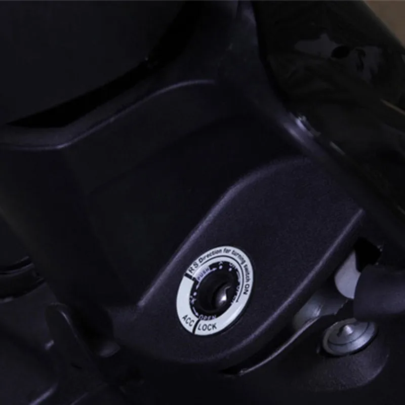 Newbee 3D Стайлинг автомобиля светящееся кольцо для ключей наклейка с отверстием