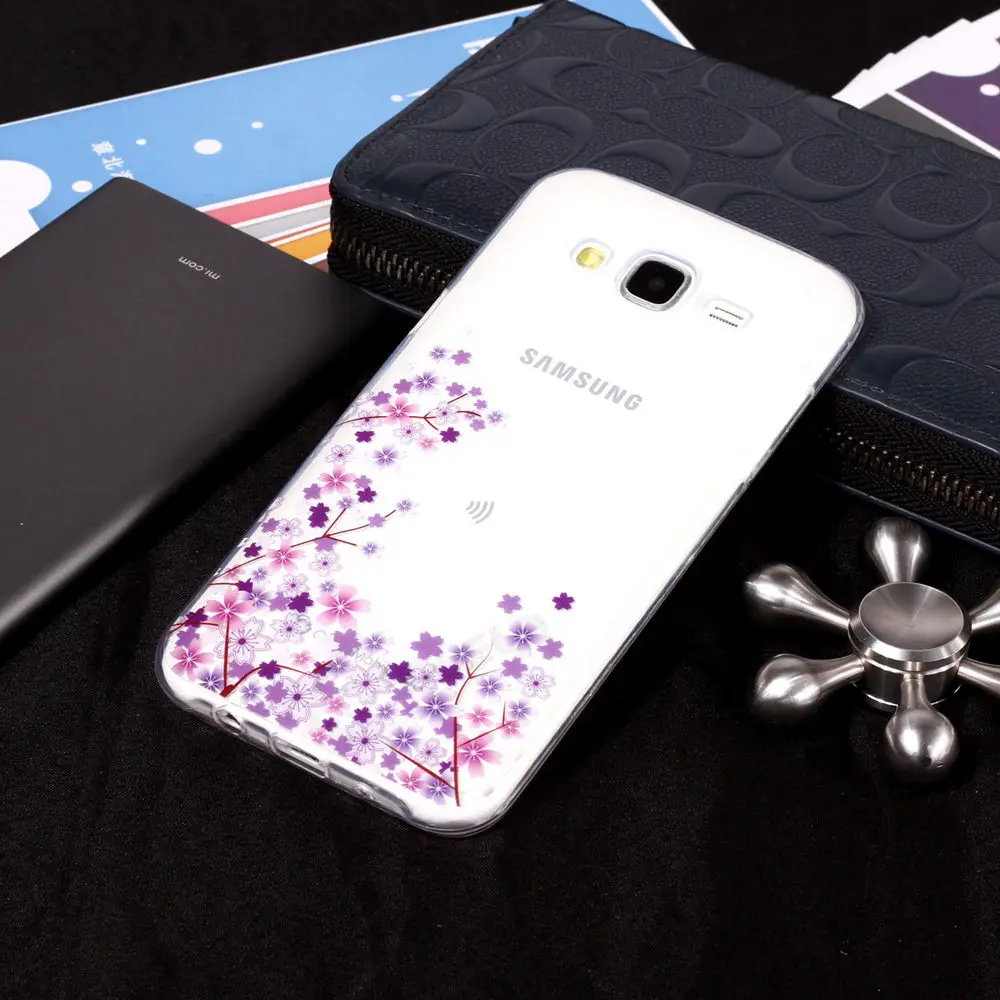 Мягкий ТПУ чехол для Samsung Galaxy J5 2015 J500F J500H J500FN телефона с рисунком SM-J500F SM-J500H