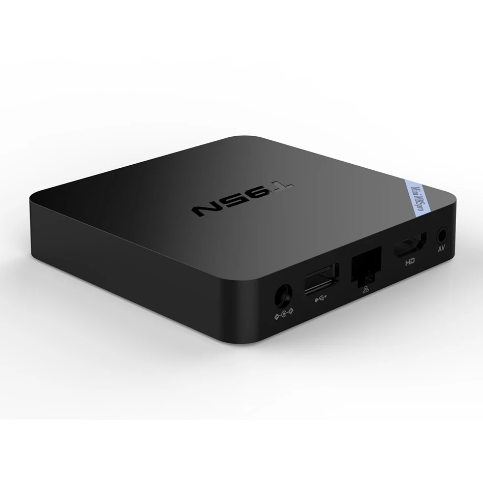 MEMOBOX T95N Mini M8S PRO Android 6 0 Smart tv Box Amlogic S905X четырехъядерный процессор поддержка HEVC 4K H.265