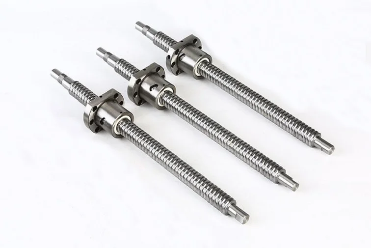 1pcs RM2505 800mm/900mm/1000mm long ball screw guide way with end machined+ SFU2505 single nut for CNC router | Обустройство дома