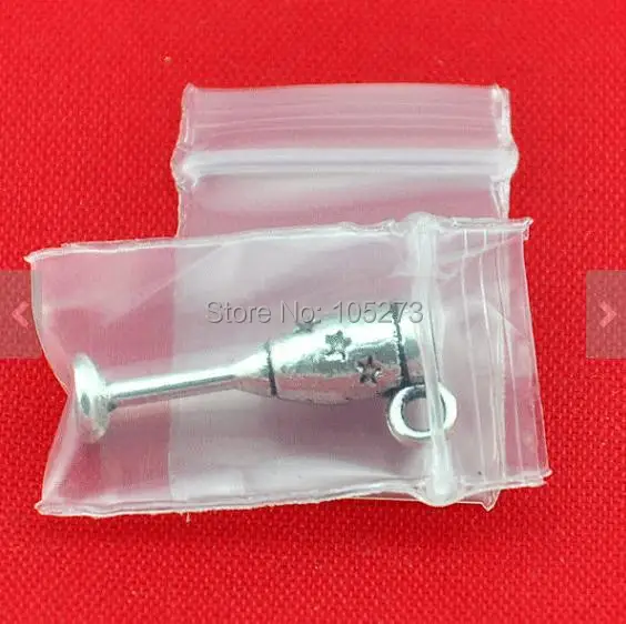 100 шт. прозрачные пластиковые пакеты с застежкой "ziplock" 18X25MM - более толстые и прочные - новейший модный аксессуар для создания украшений.