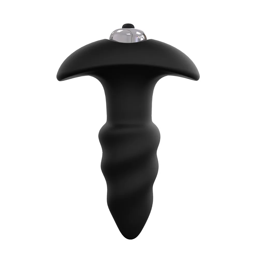 anal plug silicone sex toys waterproof Silicone 7 Frequency Vibrator G-point Adult Plug Anal Vibrators w502 |