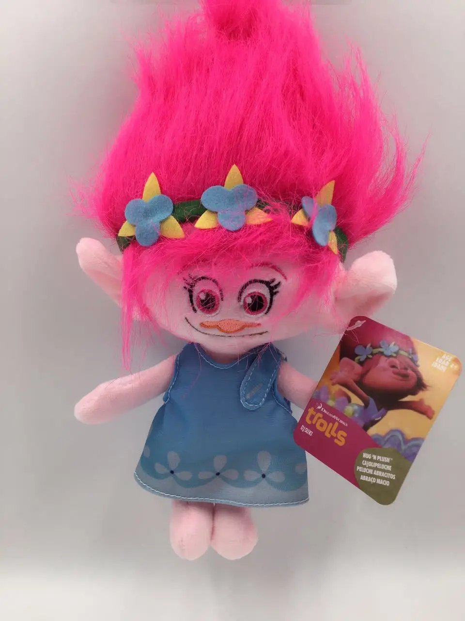 6 шт./лот с героями мультфильма тролли Мягкие игрушки из мультфильмов Подарки