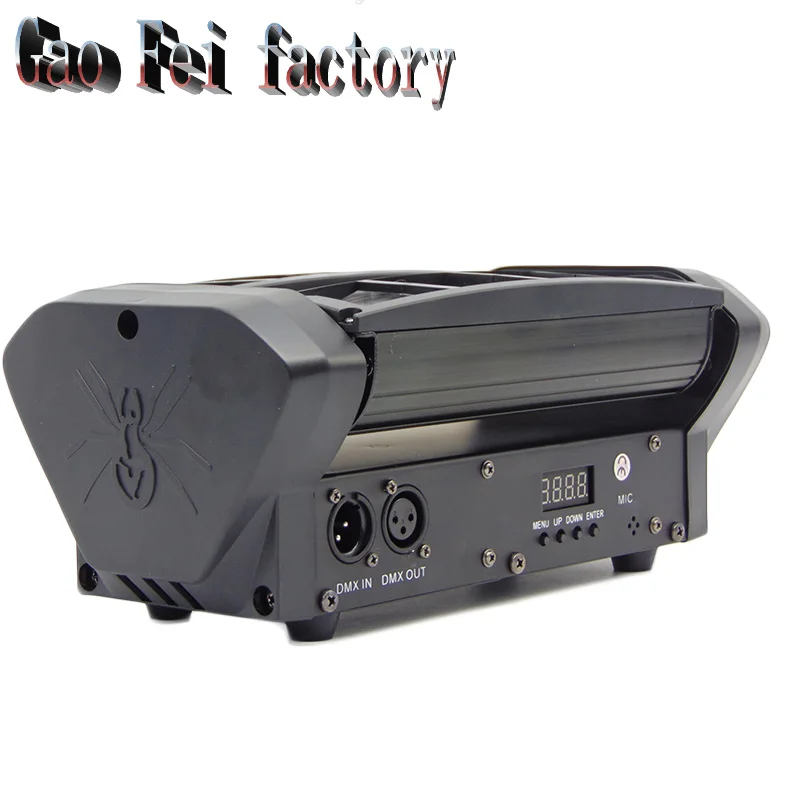 Светодиодный сценический светильник DMX с вращающейся головкой миниатюрный луч