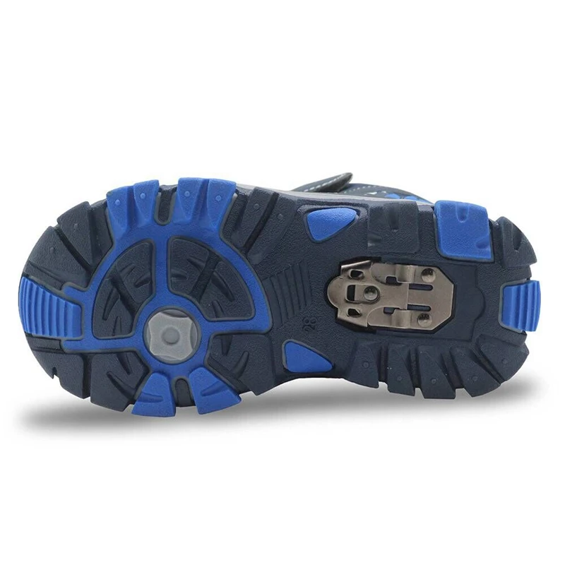 2018 новая зимняя детская обувь Зимние ботинки мальчиков увеличивающие рост