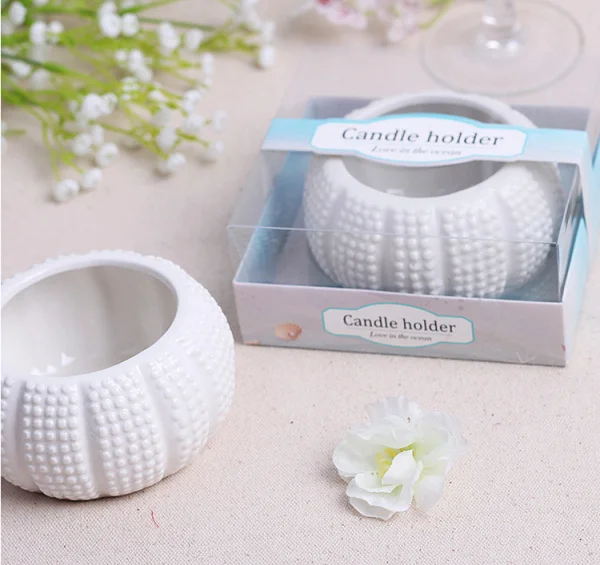 4 шт./лот пляжные свадебные сувениры подарок морские уборы подсвечники для чая с