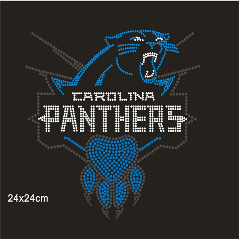 Iron On Transfers Motif Rhinestone Custom Craft Patches For T-Shirt 2Pieces/lot Diy Stickers Garment Appliques | Дом и сад