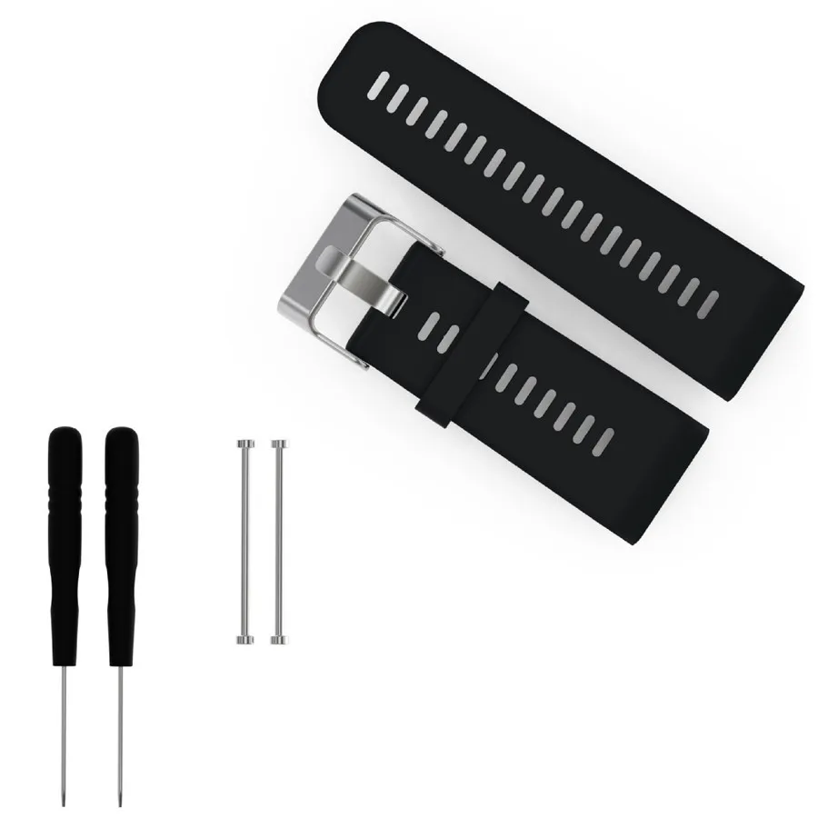 8 Colors Soft Silicone Watchband Wristband For Garmin Vivoactive HR Replacement Wrist Strap Watch Band With Tools Pins | Электроника