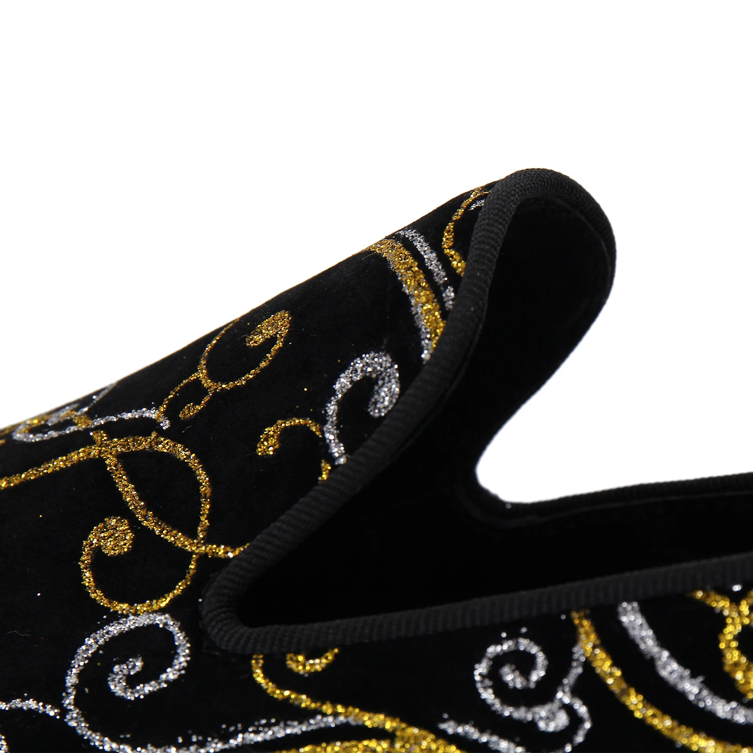 Harpelunde Paisley Men Loafers Slip On Wedding Shoes Velvet Slippers Size 9-10 | Обувь