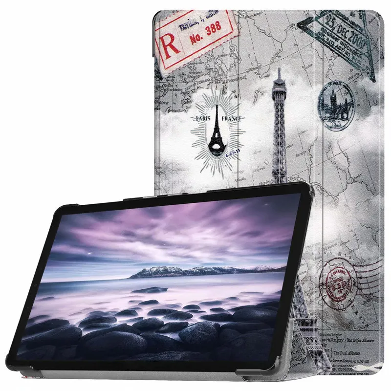 Магнитный умный чехол для samsung Tab A 10,5 T590 T595 T597 из искусственной кожи чехол-подставка для samsung galaxy Tab A 10,5 чехол