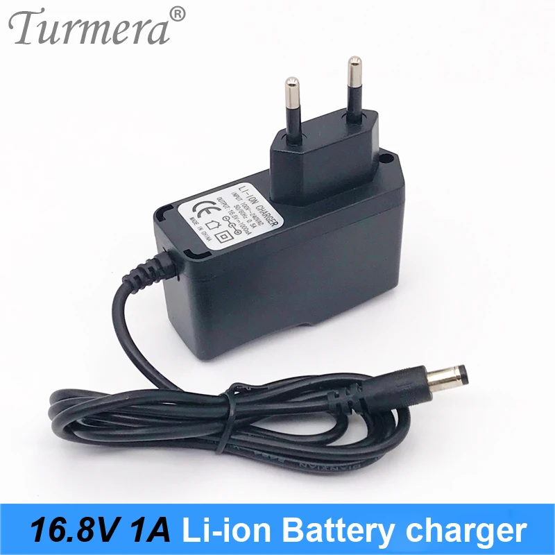 16.8v battery charger for lithium 1a with dc 5.5*2.1 screwdriver eu plug Turmera 2019 new jan5 |
