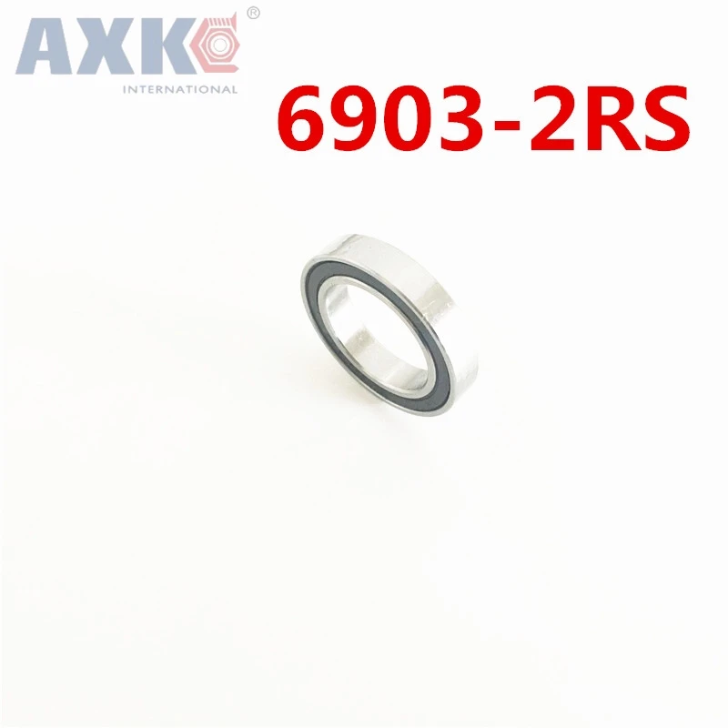 Axk 1 шт. 6903 2rs 61903 Гибридный керамический радиальный шарикоподшипник 17x30x7 мм Cb Abec