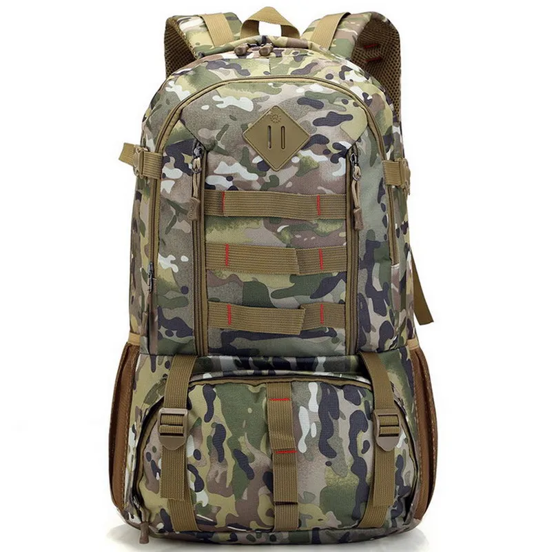JUNGLE CAMOUFLAGE JACALINTERO водонепроницаемый 50L мужской s мужской рюкзак, сверхмощный рюкзак, камуфляжные рюкзаки, дорожные сумки, ранец - Цвет: JUNGLE CAMOUFLAGE