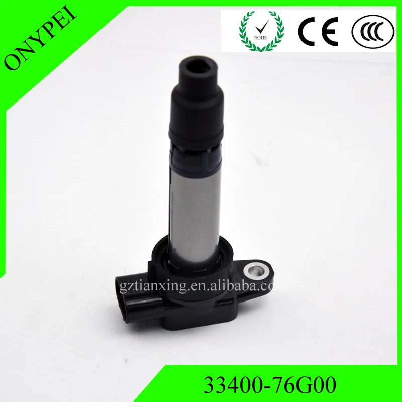 33400-76G21 099700-0950 33400-76G30 33400-76G00 Катушка зажигания для Suzuki, 00-02 Alto HA12/Гавайская гитара 23 Wagon R+ MA61 98-00 1,0 3340076G21