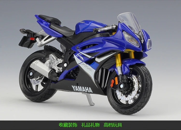 Модель мотоцикла YAMAHA 1:18 YZF R6 2008| |