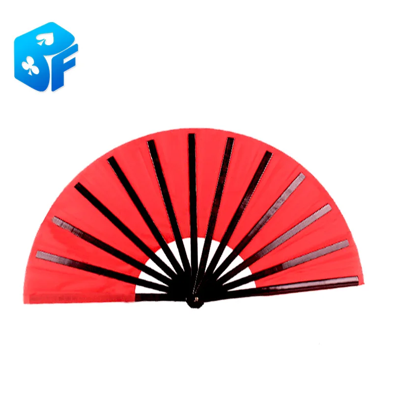 Кунг фу веер Волшебные трюки реквизит для сцены магический бамбуковый веер|trick
