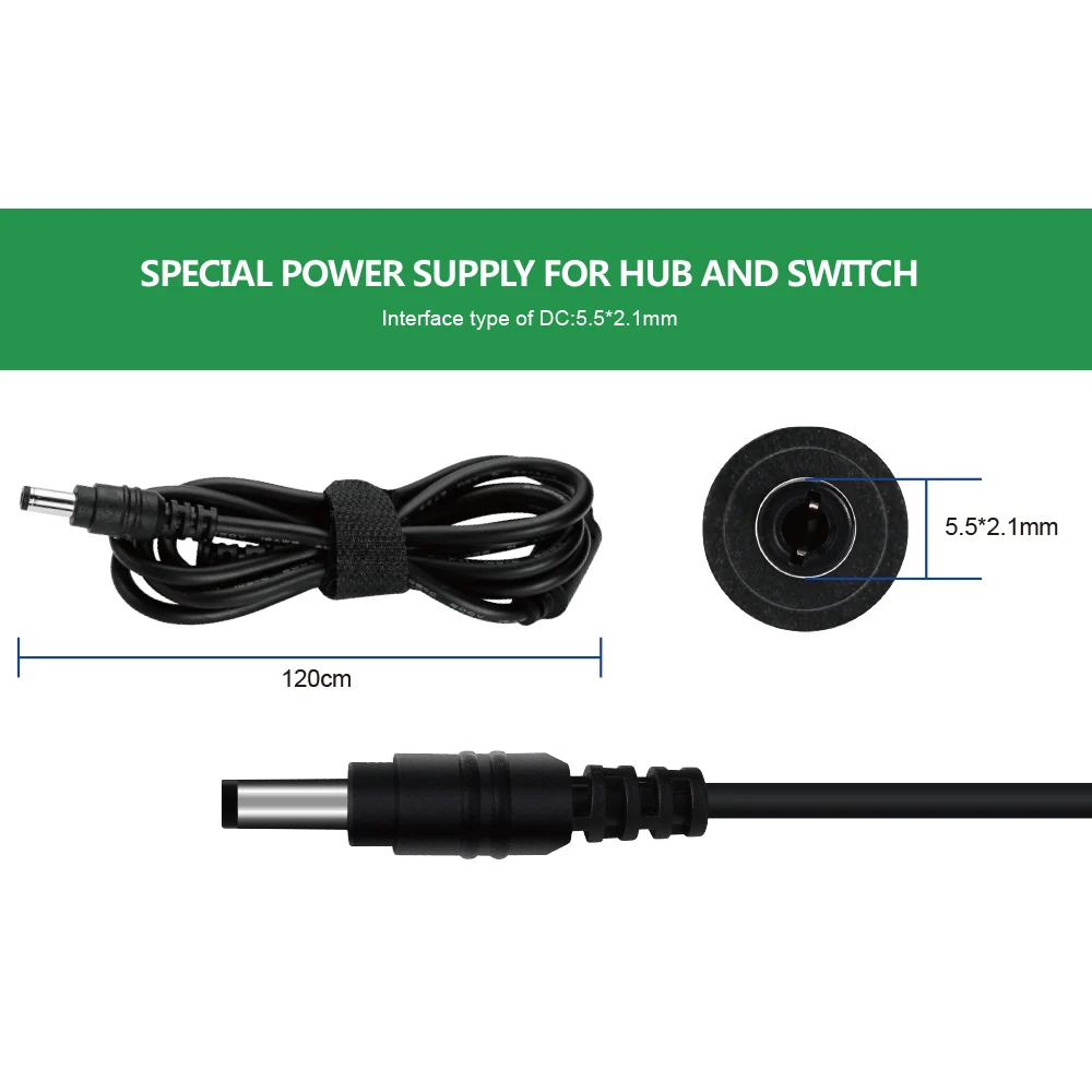 1 шт. 12V5A AC 100 В-240 В адаптер конвертер DC 12 5A 60 Вт Питание 5.5 мм x 2.1 для 5050/3528