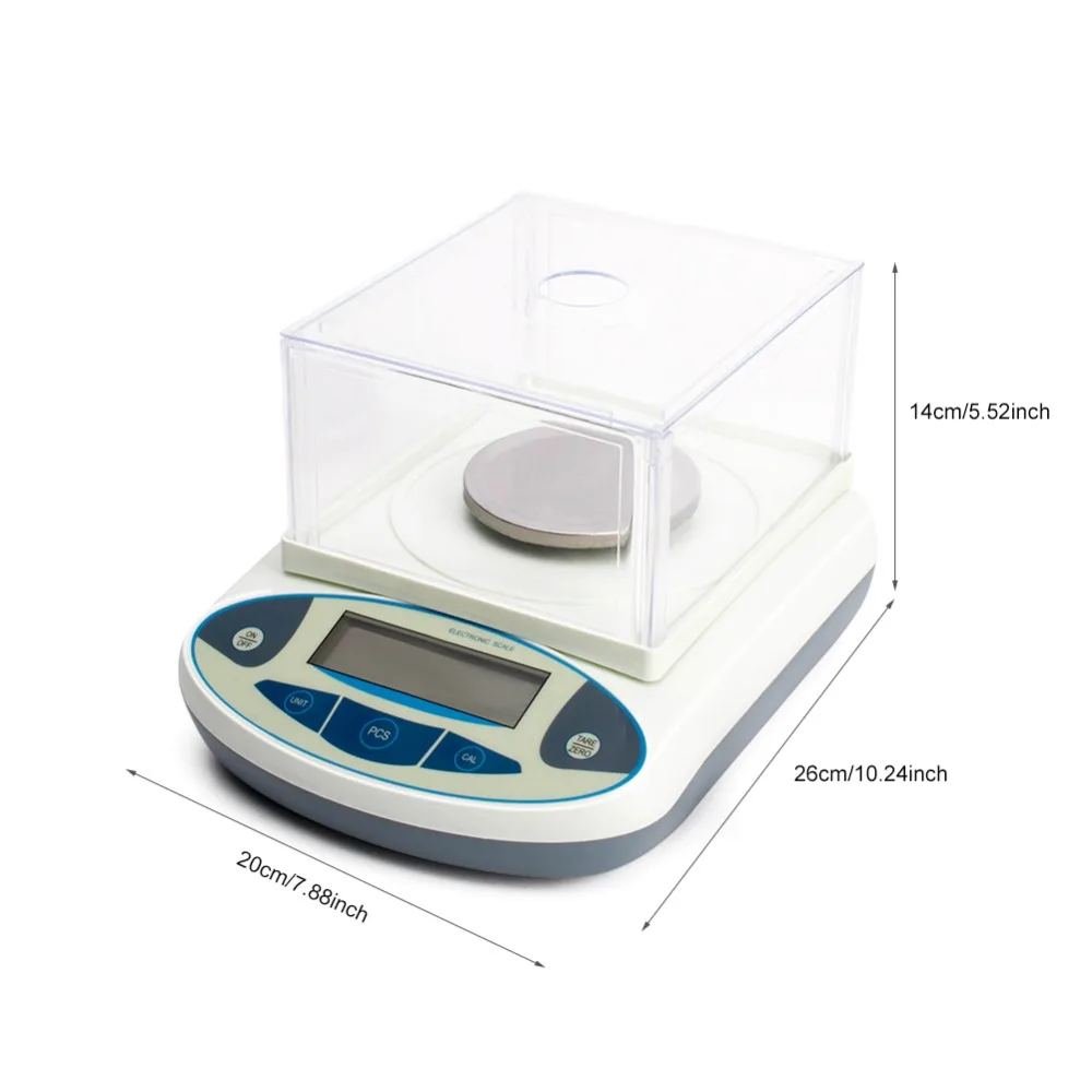 300 г 0 001 электронный балансовая цифровая шкала лаборатории Вес весы