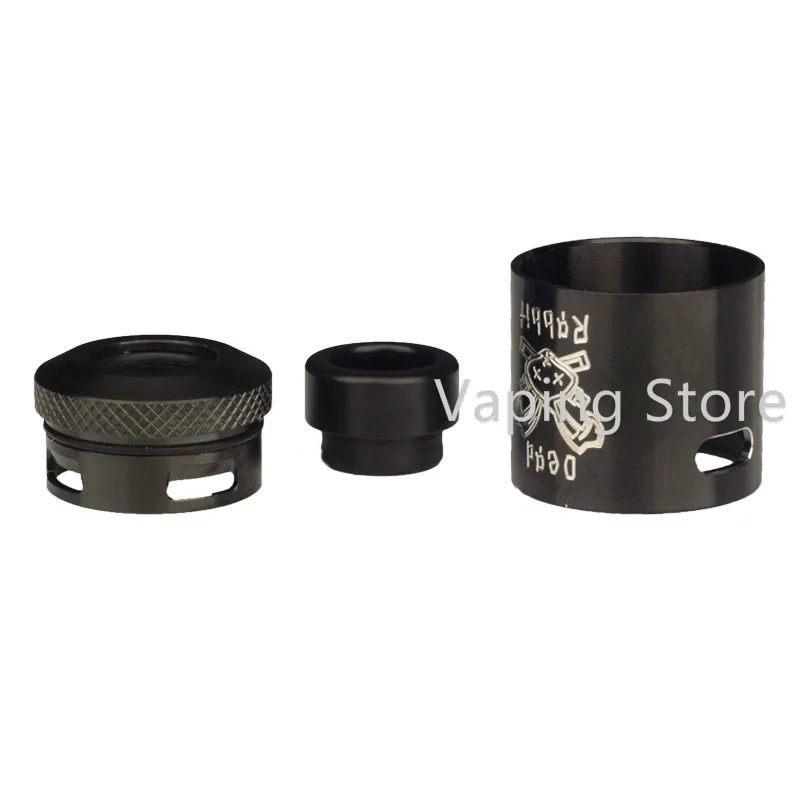 Крышка из нержавеющей стали Hellvape Dead Rabbit 24 мм RDA Challenge верхняя крышка с капельным