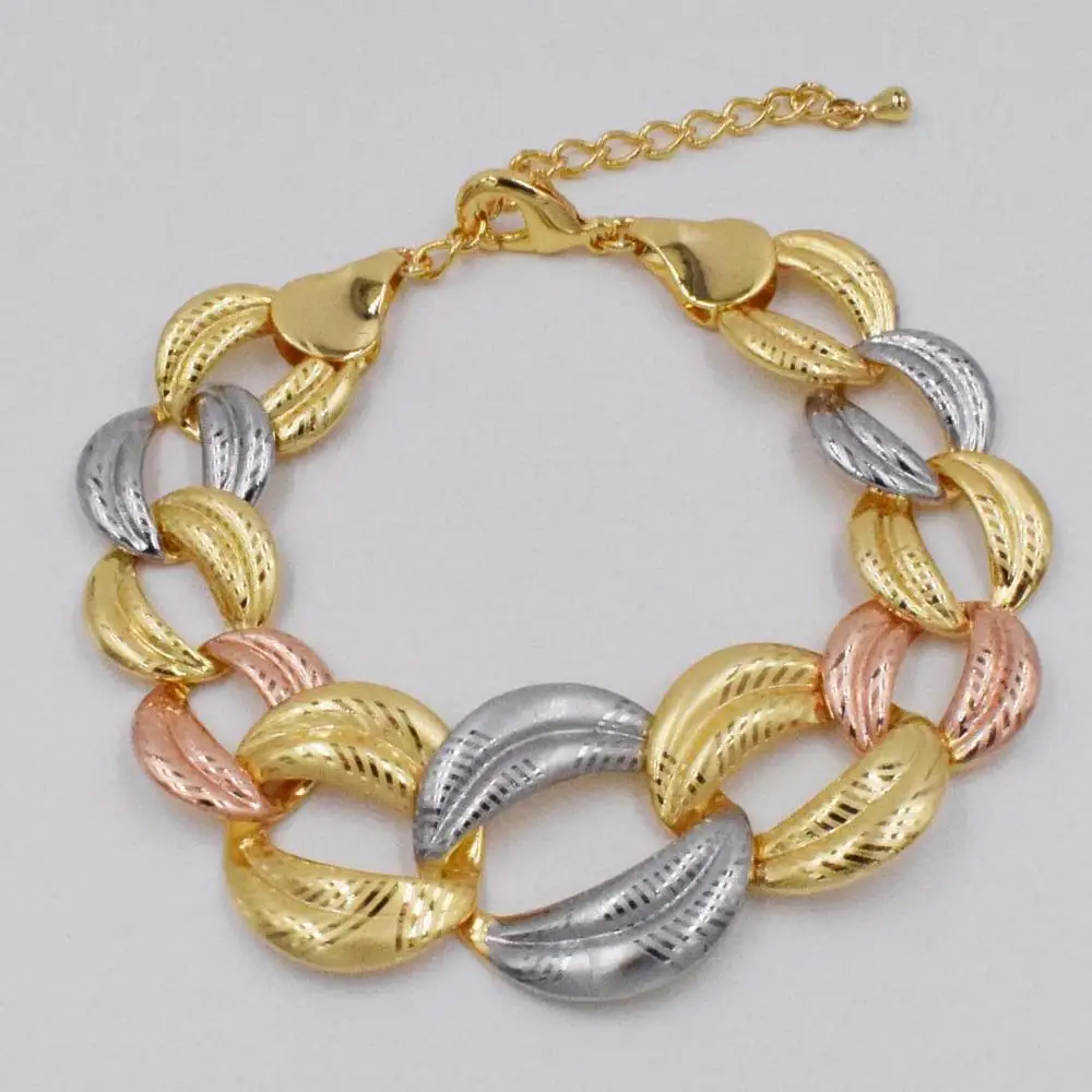 Дубай золотые ювелирные наборы нигерийские Свадебные африканские бусины