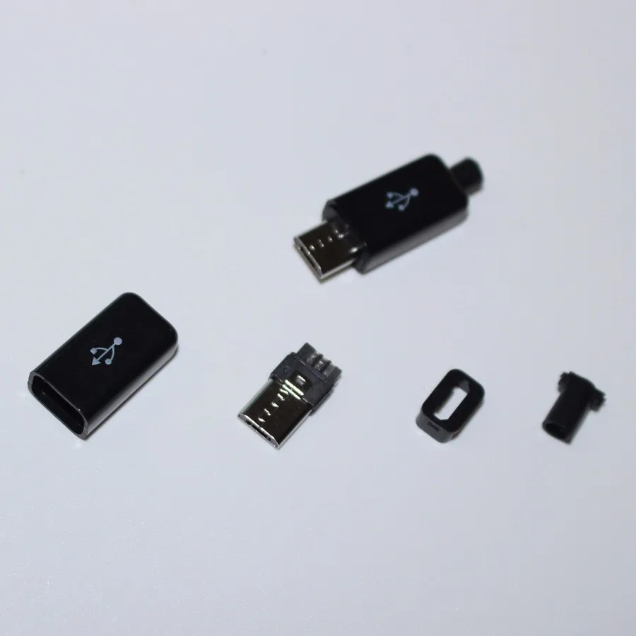 5 комплектов 5-контактный разъем USB типа А + 5-контактных 6-миллиметровых