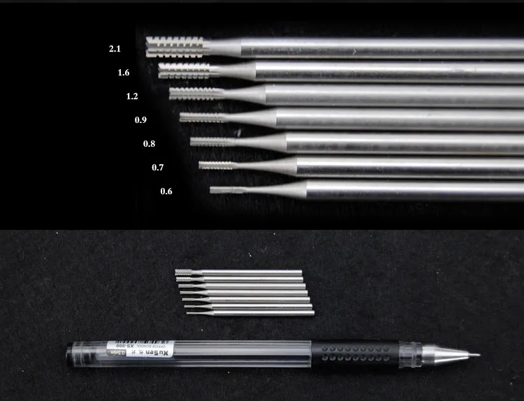 5 шт./лот сверла из вольфрамового сплава для гравировки резьба Dremel поворотный Tool