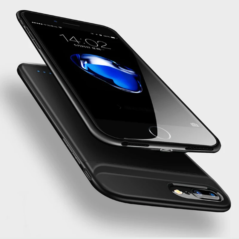 Чехол для аккумулятора, Ультратонкий чехол для iPhone 6, 7, 8, 6s Plus, чехол для зарядного устройства, чехол для зарядного устройства, Внешний чехол для задней панели