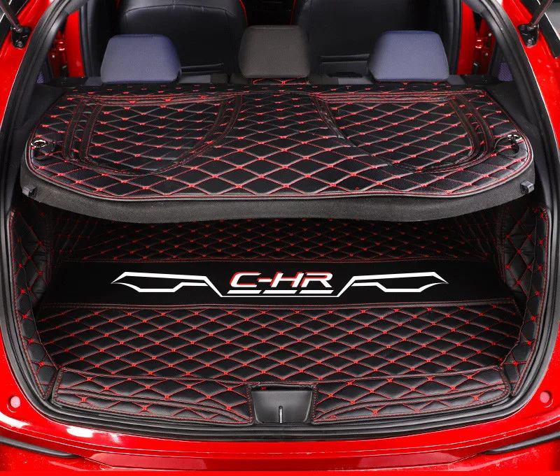 Для Toyota CHR C-HR- автомобильный коврик для багажника, специальный, полный, окруженный безвкусным хвостом, накладка, украшение интерьера - Цвет: as picture 7pcs