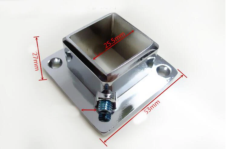 4 шт. стойка для одежды 25 х25 мм|Фитинги труб| |
