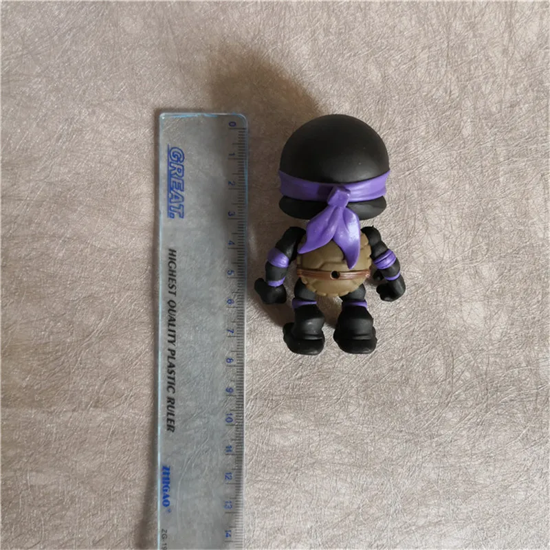 4 шт./лот кунг фу Черепашки Аниме Фигурка отличного качества ниндзя Leonardo Raphael Donatello