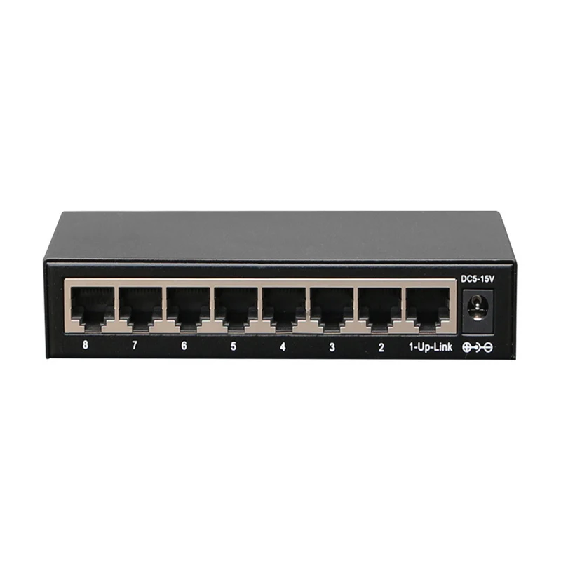 Сетевой коммутатор 8 портов 10/100/1000 Мбит/с управляемый IGMP VLAN С отражением