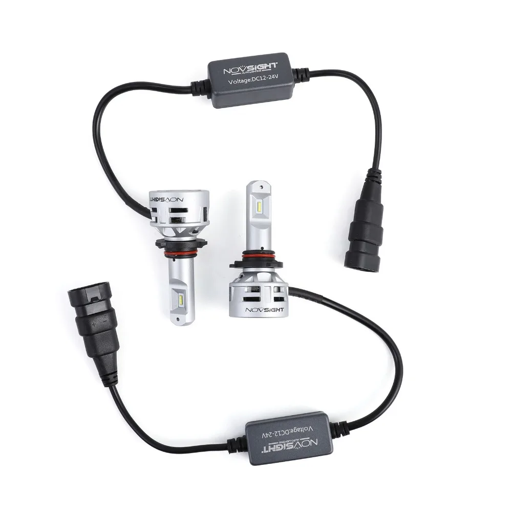 Novsight H7 светодиодные автомобильные лампы H4 H8/H9/H11 HB3/9005 Автомобильные для фар 60 Вт