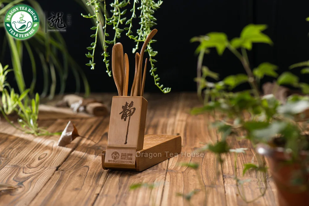 Китайский складной набор Ча Дао Бамбуковая чайная посуда гунфу 5 предметов | Дом и