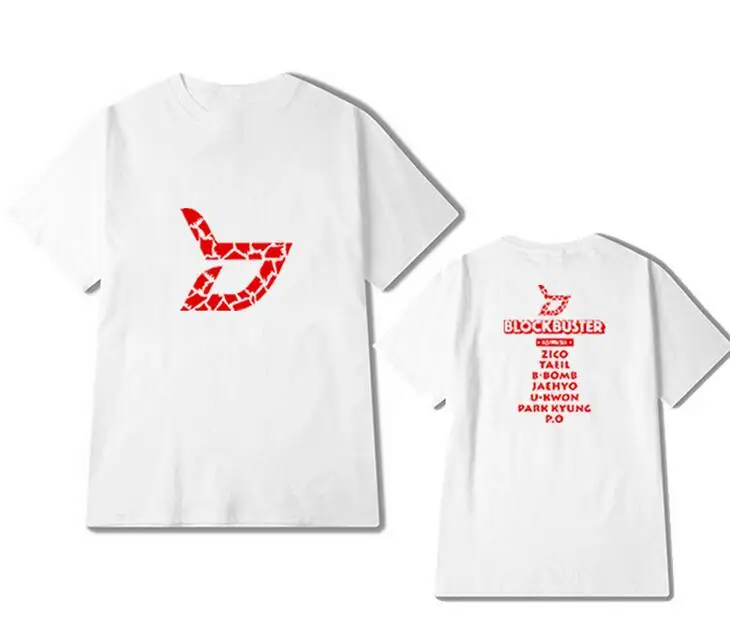 Футболка с круглым вырезом Kpop летняя свободная футболка унисекс короткими