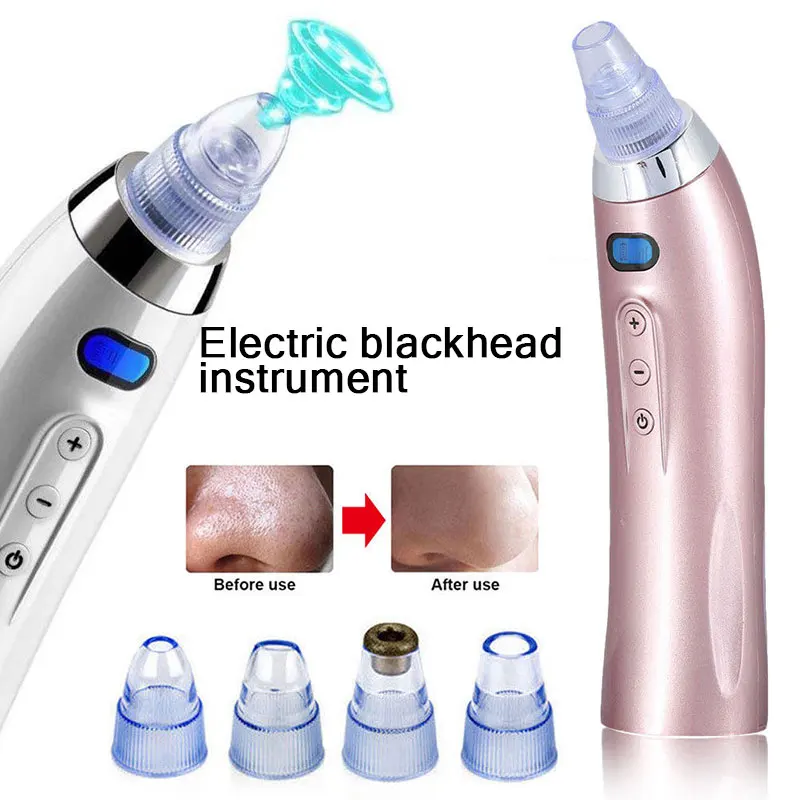Аппарат для удаления угрей и модный ABS прозрачный эффективный черный очиститель