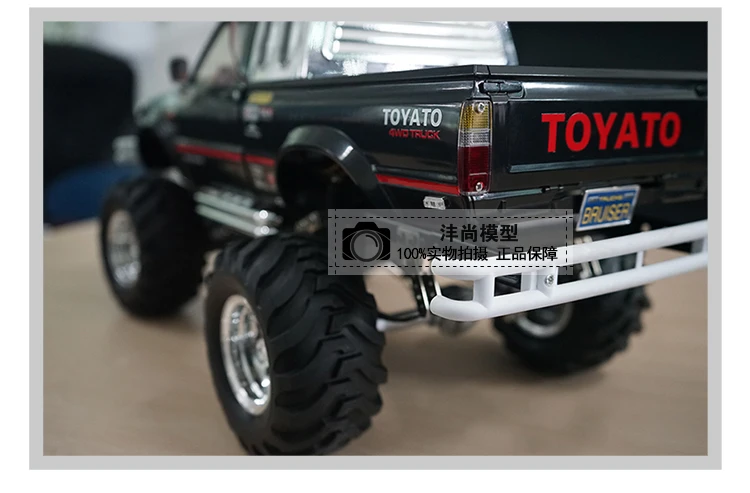 HG P407 1/10 2,4G 4WD 3CH матовый ралли Rc автомобиль TOYATO Металл 4X4 пикап Рок Гусеничный RTR игрушка черный белый подарки для мальчиков Дети