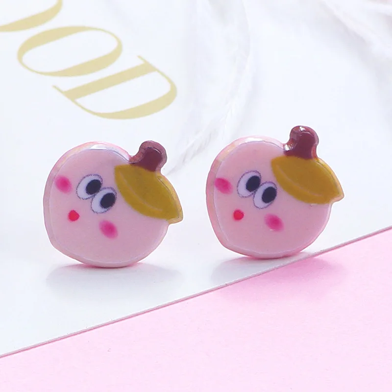 2019 мультфильм кукла кактус мороженое леденец арбуз уха шпильки сладкий милый