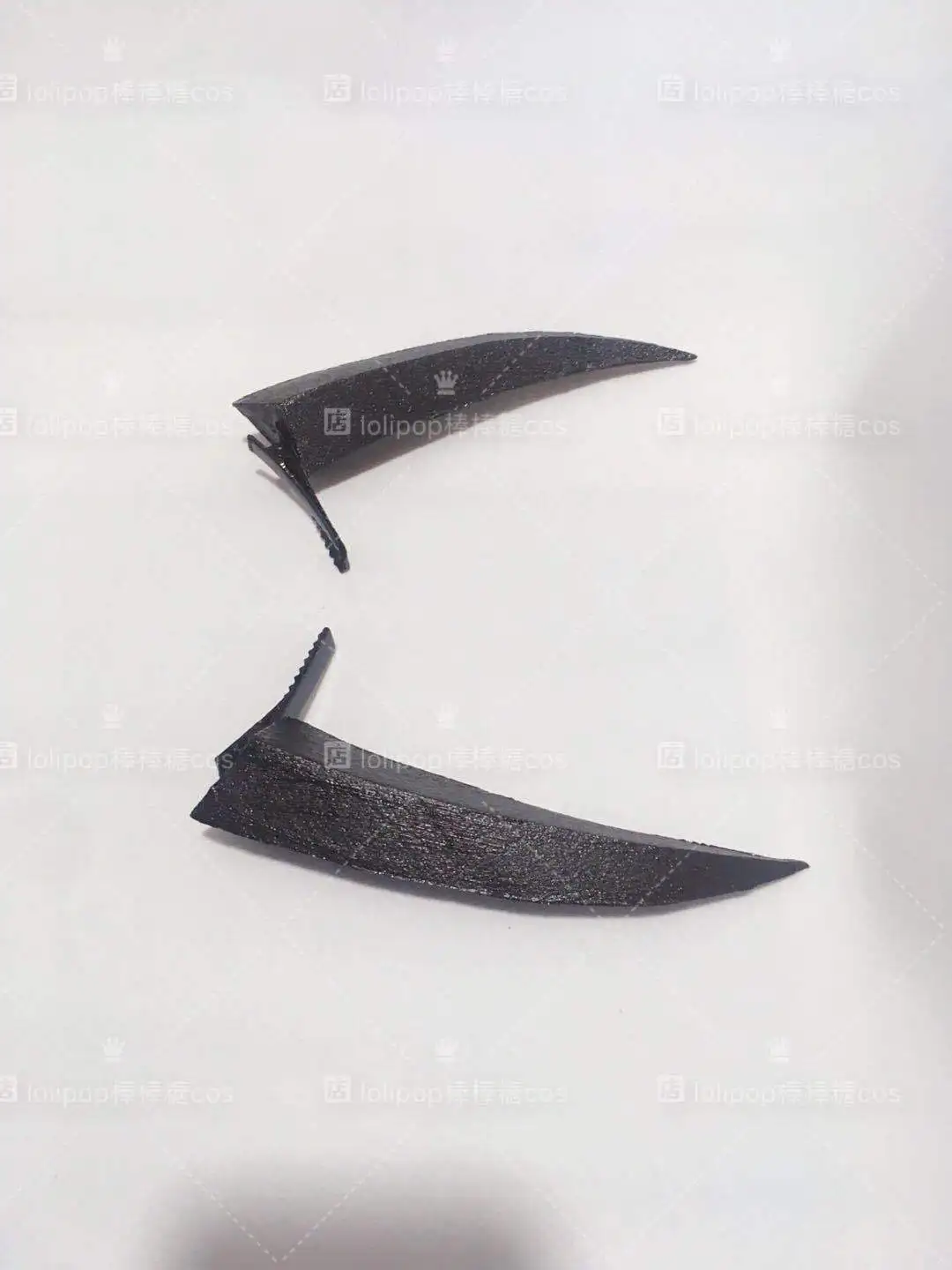 1 pair Benimaru Новинка Аниме Tensei shitara Slime Datta Ken Benimaru Shuna Shion Souei Косплей головной убор, рог заколки 1 пара подарки для косплея - Цвет: 1 pair Benimaru